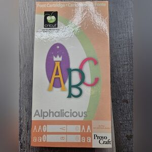 Cricut Alphalicious Cartridge 290287